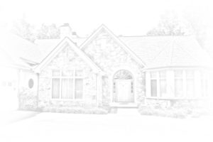 Sketched rendering of a custom home built by Pomarico Construction.